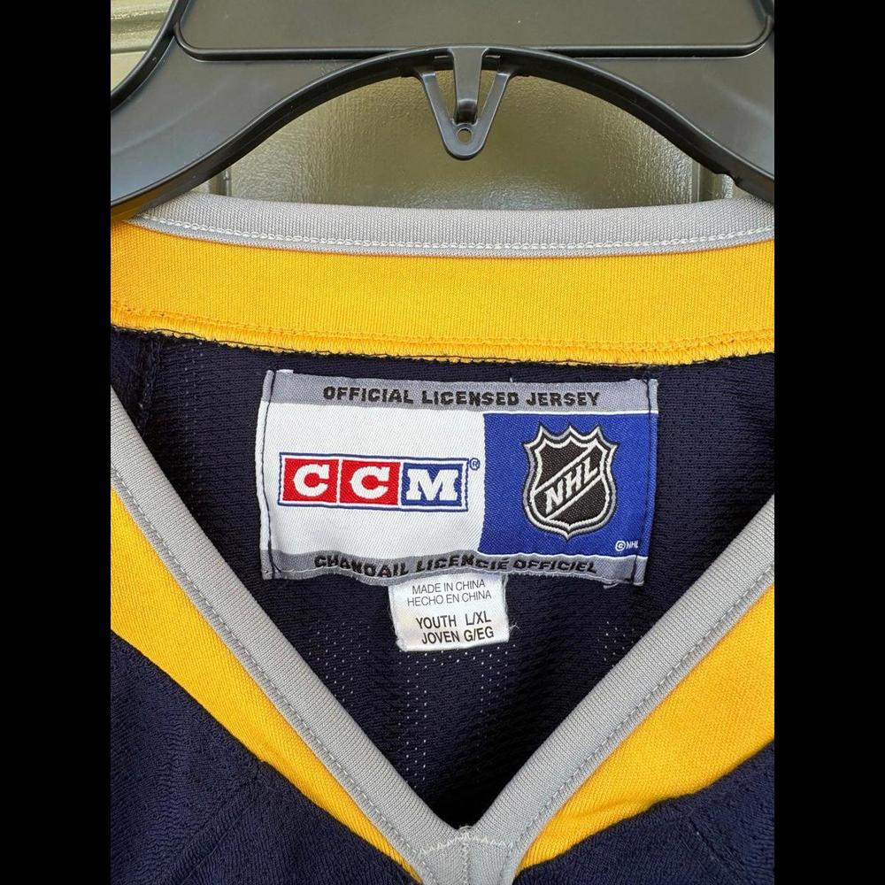 CCM NHL Buffalo Sabres Youth Jersey L/XL - Picture 3 of 5